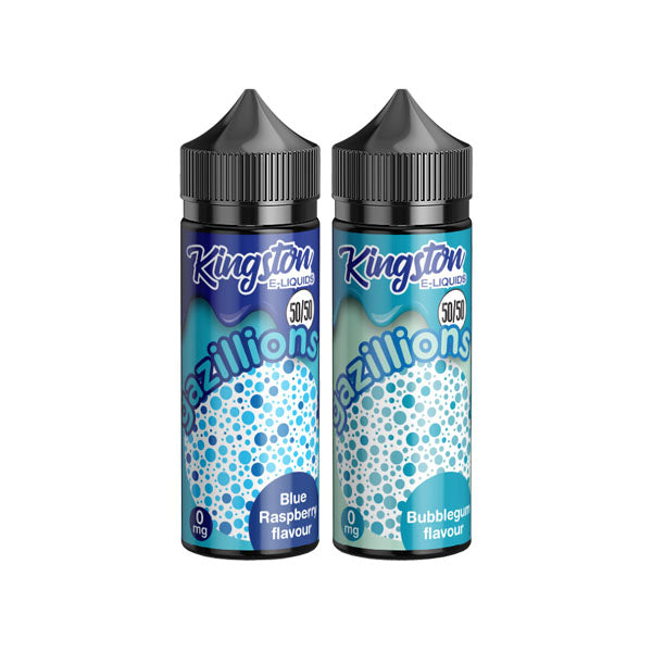 Kingston Gazillions 120ml Kısa Doldurma 0mg (50VG/50PG)