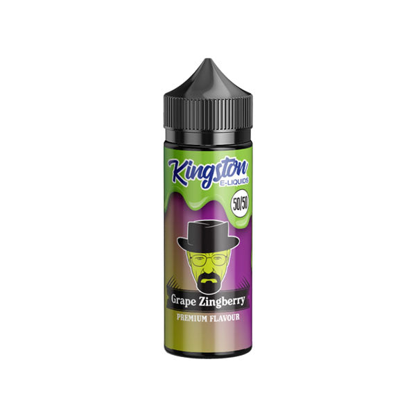 Kingston 120ml Relleno corto 0mg (50VG/50PG)