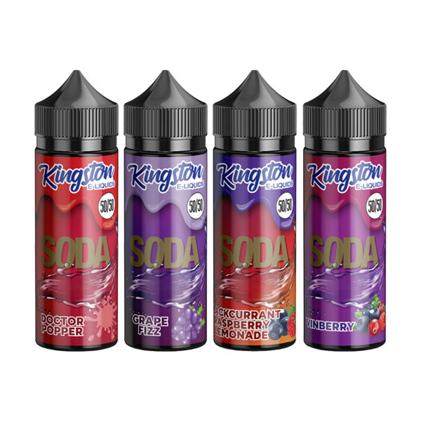 Kingston Soda 120ml Kısa Doldurma 0mg (50VG/50PG)
