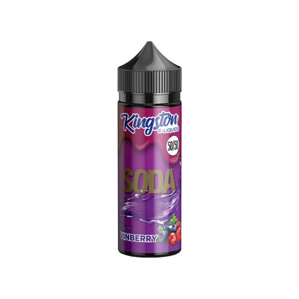 Kingston Soda 120ml Kısa Doldurma 0mg (50VG/50PG)
