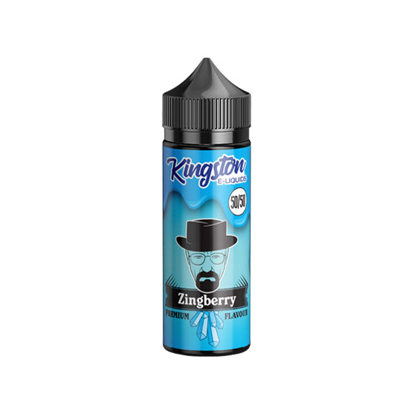 Kingston 120ml Relleno corto 0mg (50VG/50PG)