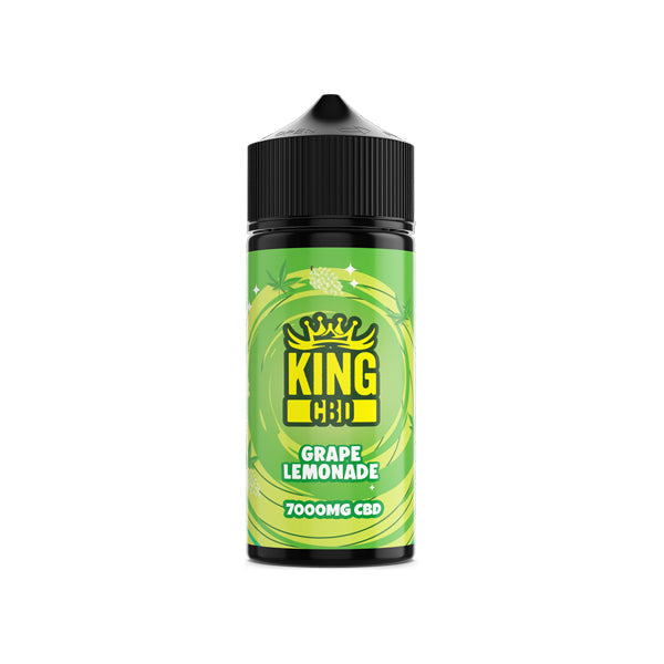King CBD 7000mg CBD E-líquido 120ml (COMPRE 1 OBTENGA 1 GRATIS)