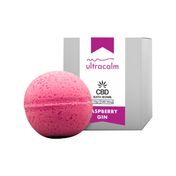 Ultracalm 50mg CBD Bath Bombs 170g (BUY 1 GET 1 FREE)
