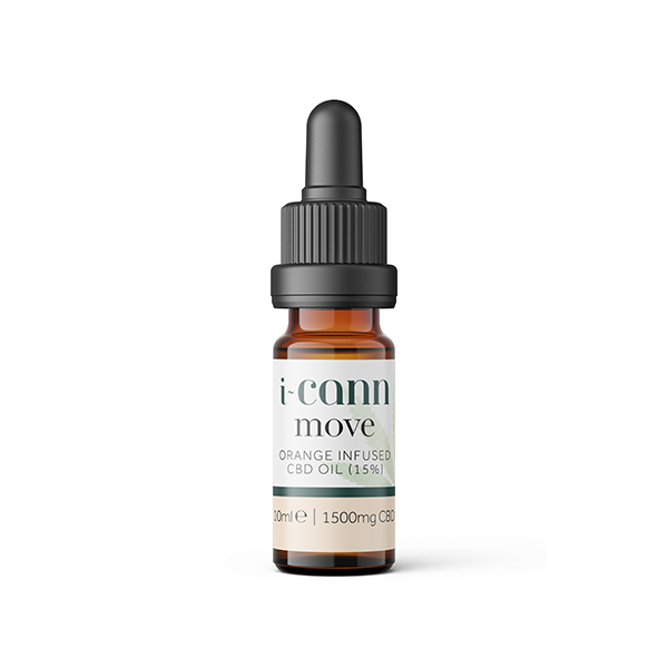 i-Cann Move %15 Turuncu İnfüzyonlu CBD Yağı - 10ml