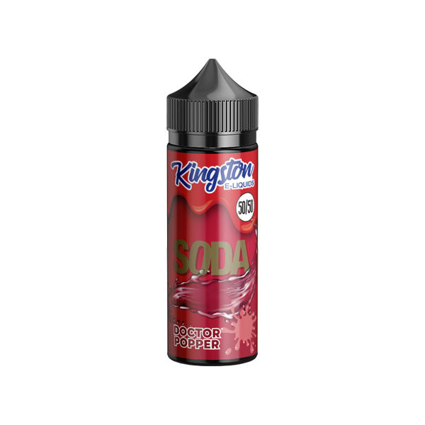 Kingston Soda 120ml Kısa Doldurma 0mg (50VG/50PG)