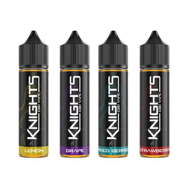 Knights CBD 1000mg CBD E-líquido 50ml (50PG/50VG)