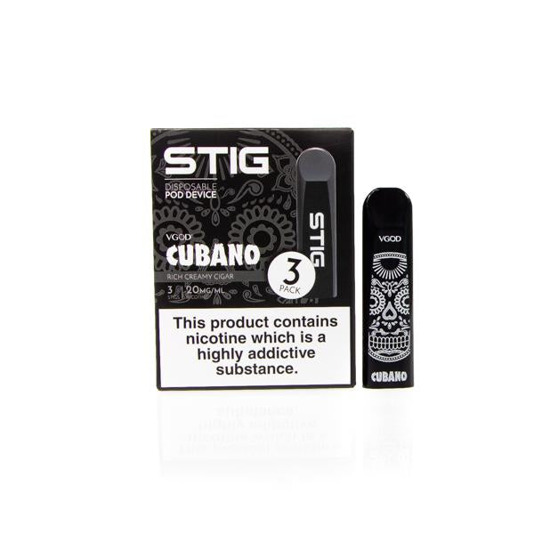 Kits de vape desechables VGOD Stig Pod - Paquete de 3