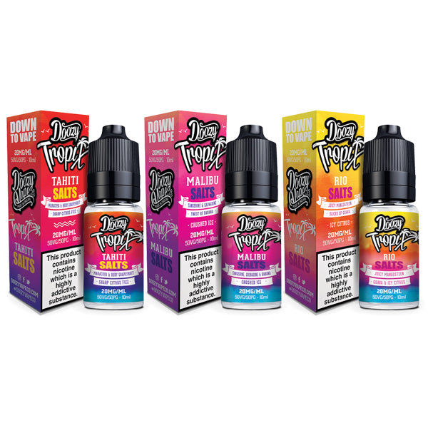 Doozy Vape Co'dan 20MG Doozy Tropix Tuzları (50VG/50PG)