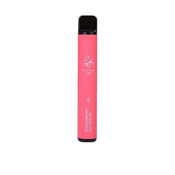 20mg ELF Bar Tek Kullanımlık Vape Pod 600 Puf