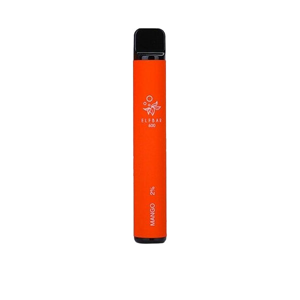 20mg ELF Bar Tek Kullanımlık Vape Pod 600 Puf