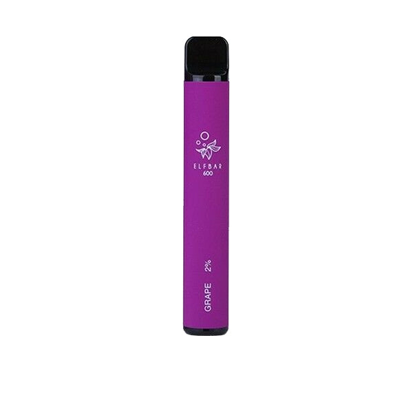 20mg ELF Bar Tek Kullanımlık Vape Pod 600 Puf