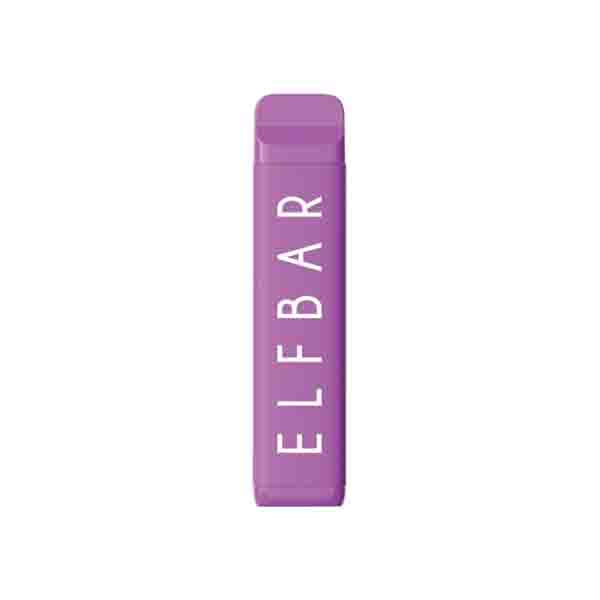 EXPIRED :: 20mg ELF Bar NC600 Disposable Vape 600 Puffs