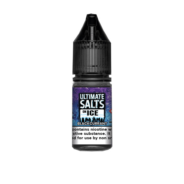 20 mg de Ultimate Puff Salts On Ice 10 ml de sales de Nic con sabor (50VG/50PG)