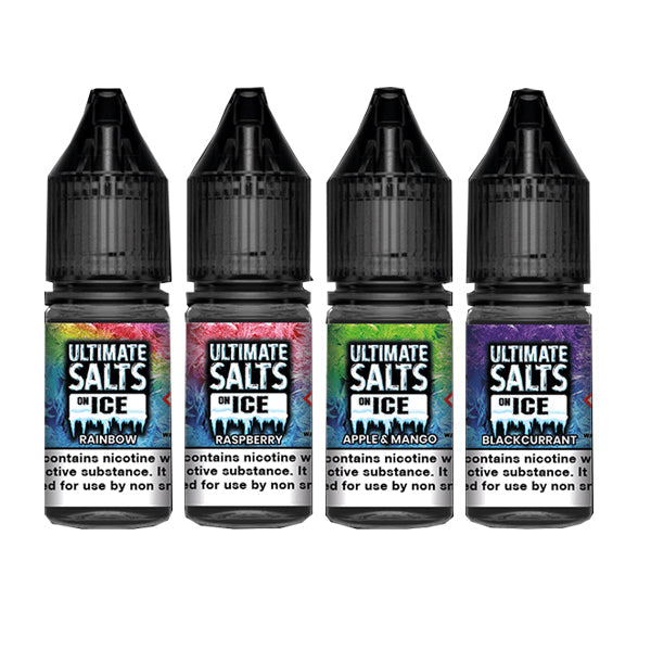 20 mg de Ultimate Puff Salts On Ice 10 ml de sales de Nic con sabor (50VG/50PG)