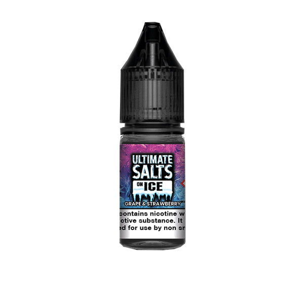 20 mg de Ultimate Puff Salts On Ice 10 ml de sales de Nic con sabor (50VG/50PG)