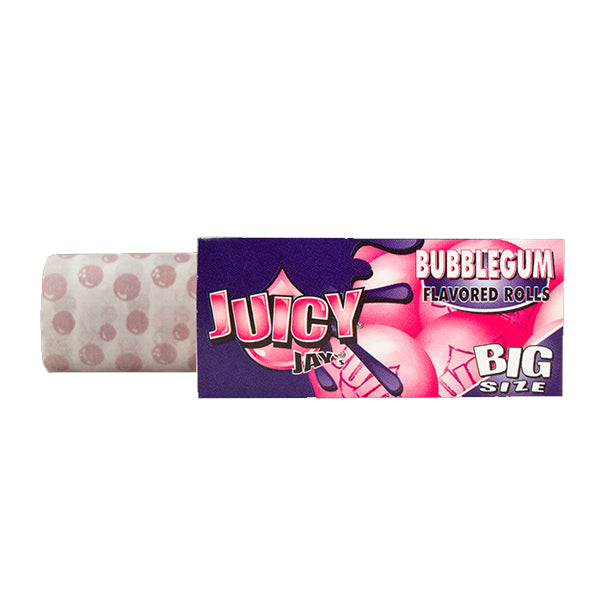 24 Rollos Juicy Jay Saborizados 5M Tamaño Grande - Caja Completa