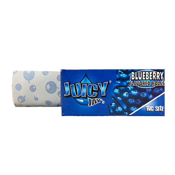 24 Rollos Juicy Jay Saborizados 5M Tamaño Grande - Caja Completa