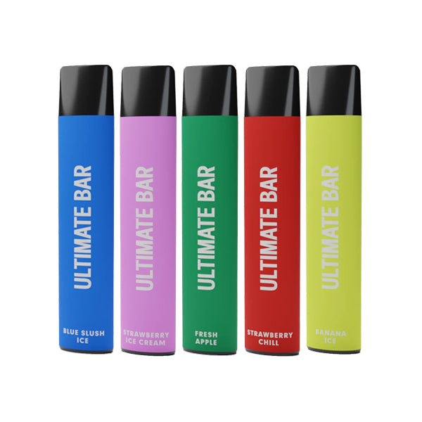 10mg Ultimate Bar Disposable Nic Salt Pod 575 Puffs