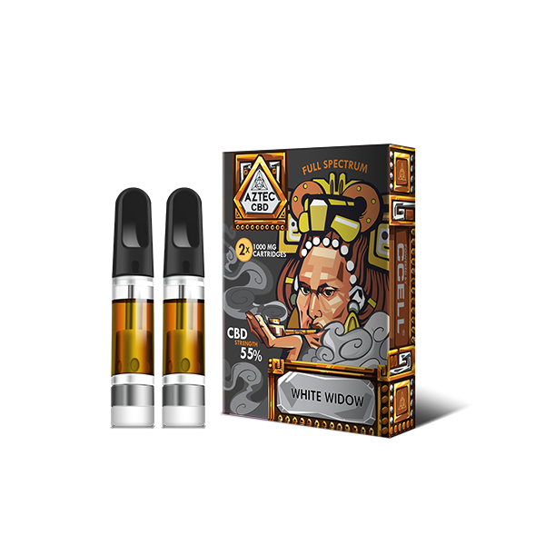 Kit de cartucho Aztec CBD 2 x 1000mg - 1ml