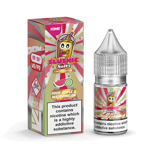 10mg Slushie de Liqua Vape 10ml Sabor Nic Salts