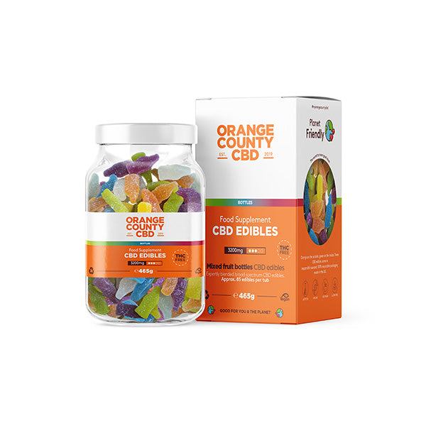 Orange County CBD 3200mg Sakızlar - Büyük Paket