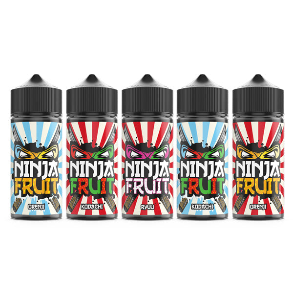 Ninja Fruit 100ml Kısa Doldurma 0mg (70VG/30PG)