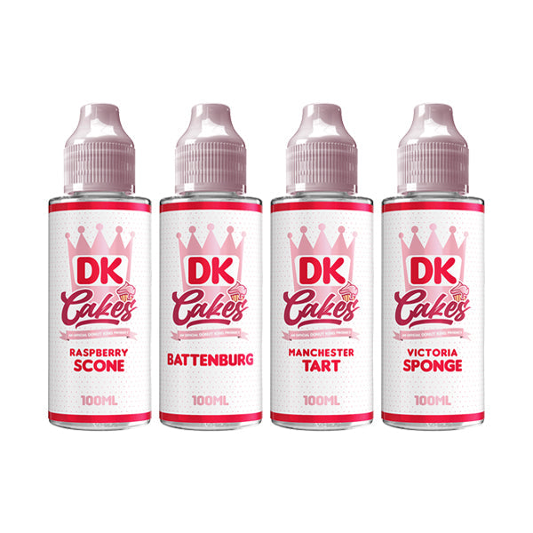 DK Cakes 100ml Kısa Doldurma 0mg (70VG/30PG)