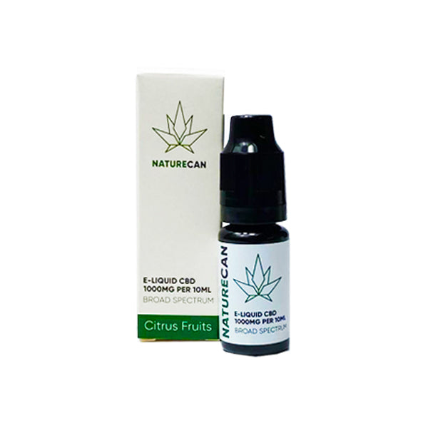 Naturecan 1000mg CBD E-Líquido 10ml (80VG/20PG)