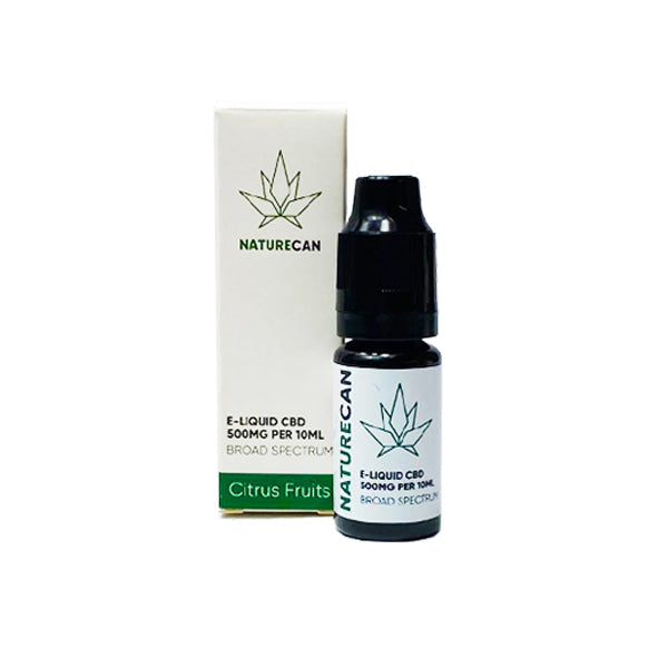 Naturecan 500mg CBD E-Sıvı 10ml (80VG/20PG)