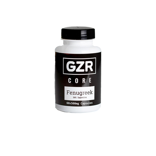 GZR 500mg Fenugreek Capsules - 60 Capsules