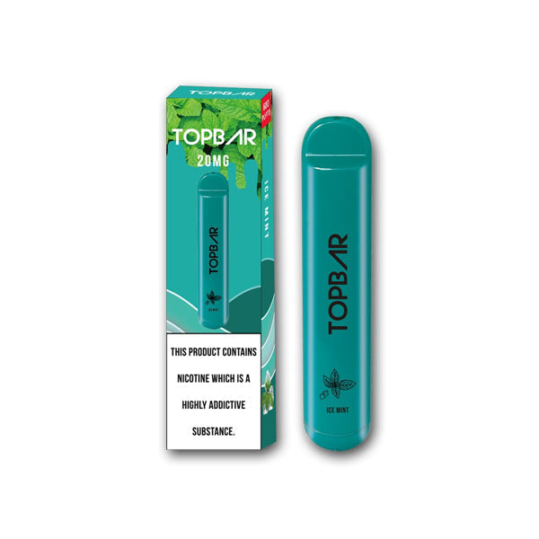 20mg Top Bar Desechable Vape Pod 600 Puffs