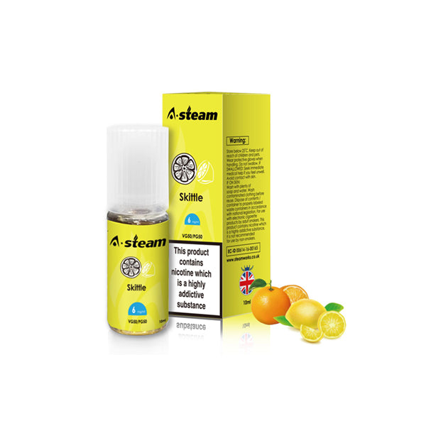 A-Steam Meyve Aromaları 3MG 10ML (50VG/50PG)