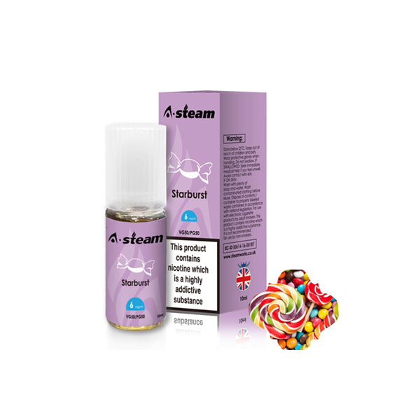 A-Steam Meyve Aromaları 3MG 10ML (50VG/50PG)