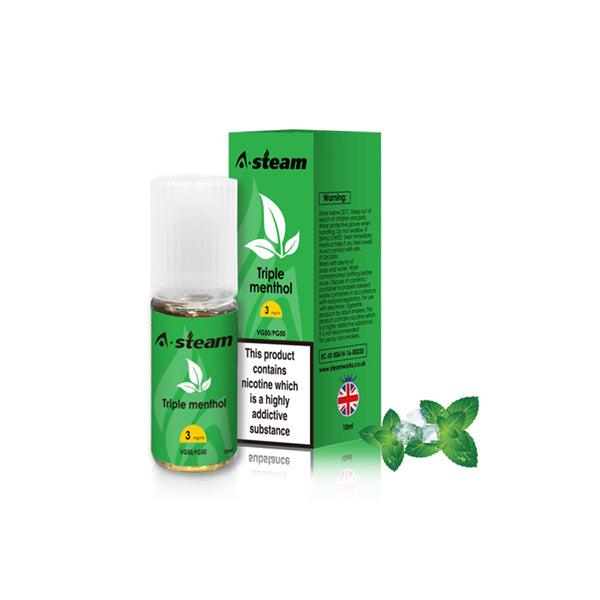 A-Steam Meyve Aromaları 6MG 10ML (50VG/50PG)