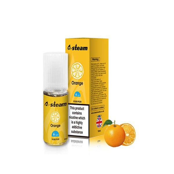 A-Steam Fruit Flavours 12MG 10ML (50VG/50PG)