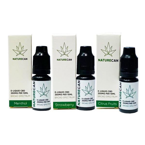 Naturecan 250mg CBD E-Líquido 10ml (80VG/20PG)