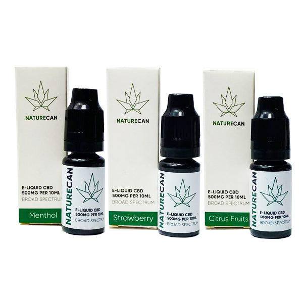 Naturecan 500mg CBD E-Sıvı 10ml (80VG/20PG)