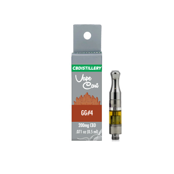 Cartuchos de vaporizador de CBD de 200 mg de CBDistillery