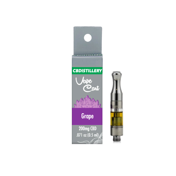 Cartuchos de vaporizador de CBD de 200 mg de CBDistillery