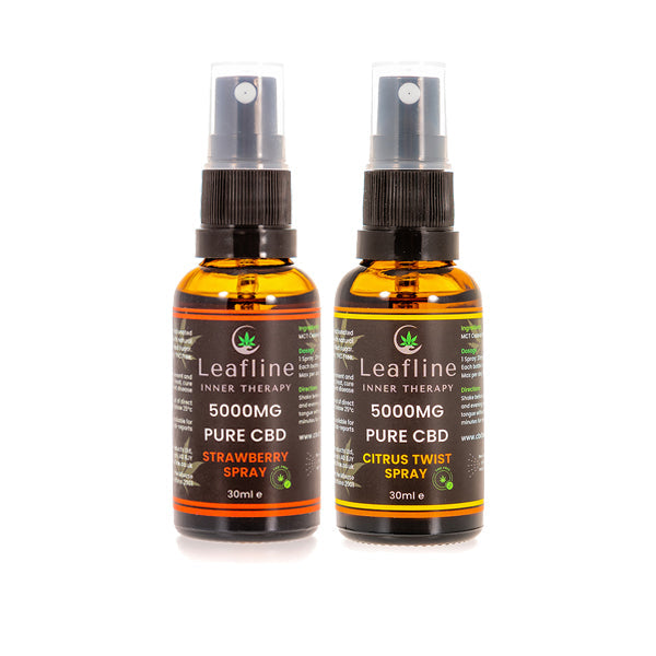 CBD Leafline 5000mg Aceite CBD MCT Spray - 30ml