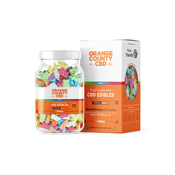 Orange County CBD 3200mg Sakızlar - Büyük Paket