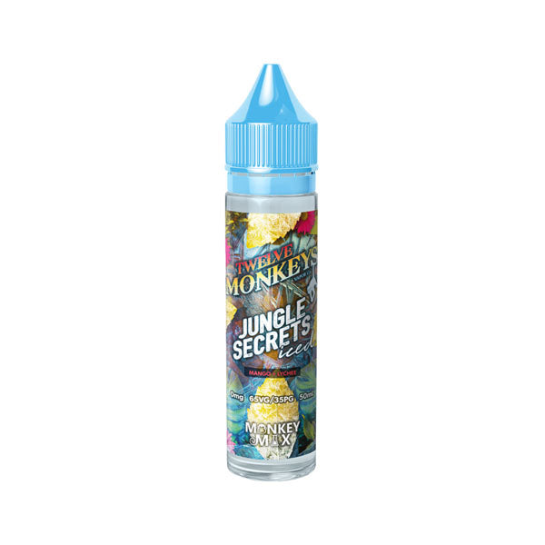 Twelve Monkeys Ice Age 50ml Shortfill 0mg (70VG/30PG)