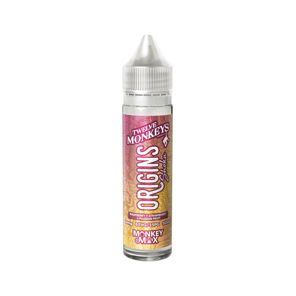 Twelve Monkeys Origins 50ml Shortfill 0mg (65VG/35PG)