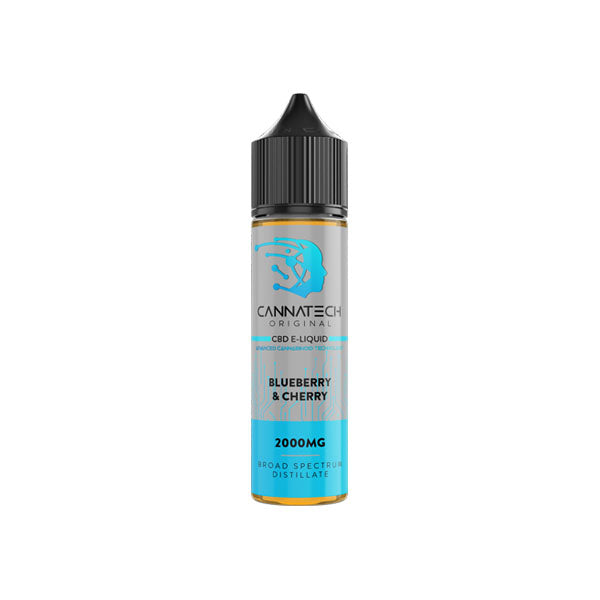 Cannatech 2000mg Broad Spectrum CBD E-liquid 50ml