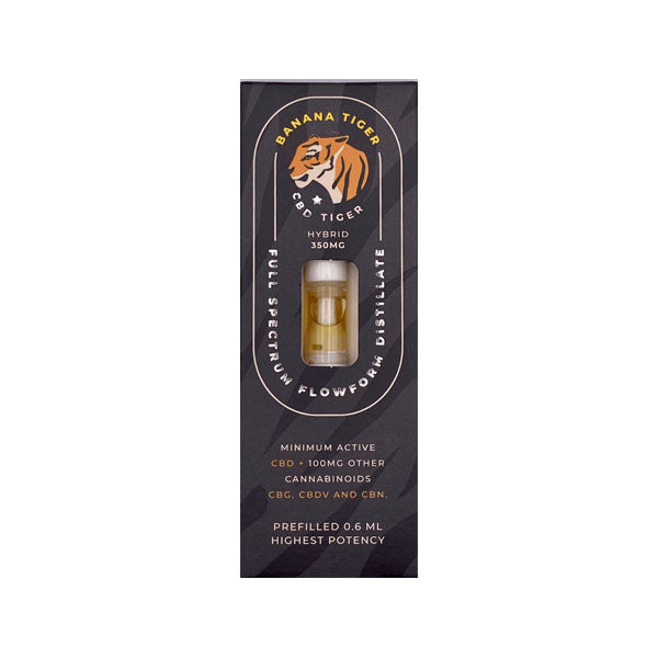 Cartucho desechable de CBD Tiger de espectro completo de 350 mg de CBD