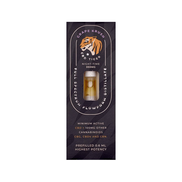 Cartucho desechable de CBD Tiger de espectro completo de 350 mg de CBD