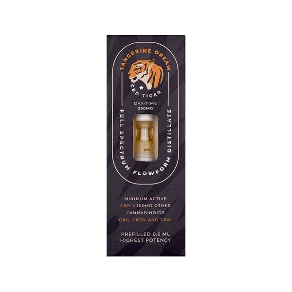 Cartucho desechable de CBD Tiger de espectro completo de 350 mg de CBD