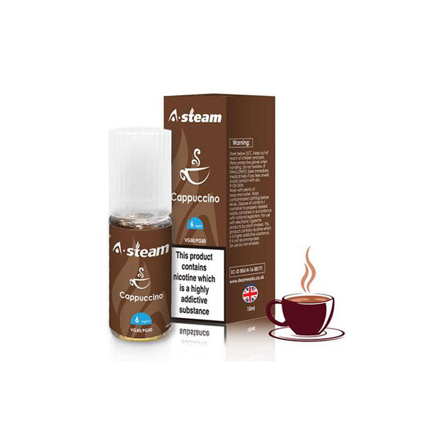 A-Steam Meyve Aromaları 6MG 10ML (50VG/50PG)