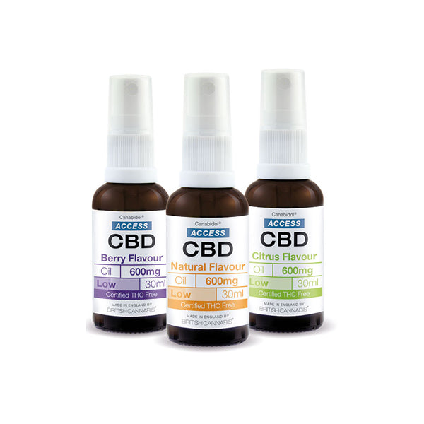 Erişim CBD 600mg CBD Geniş Spektrumlu Yağ Karışık 30ml