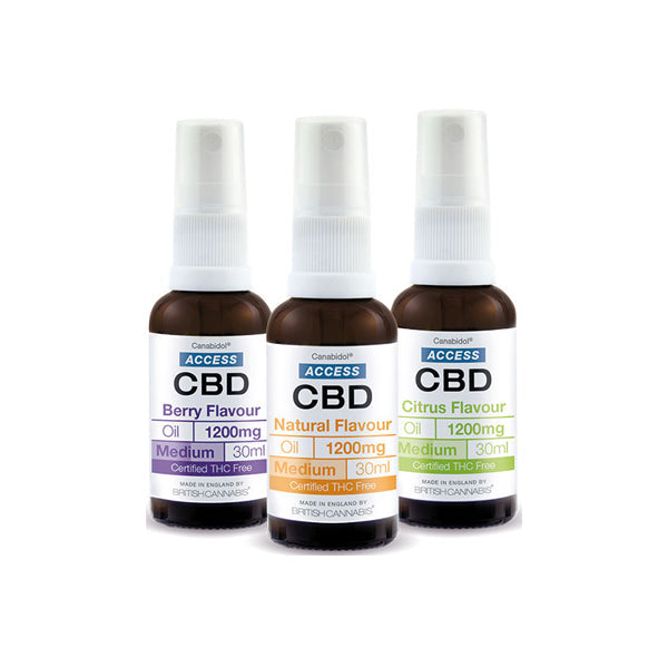 Erişim CBD 1200mg CBD Geniş Spektrumlu Yağ 30ml